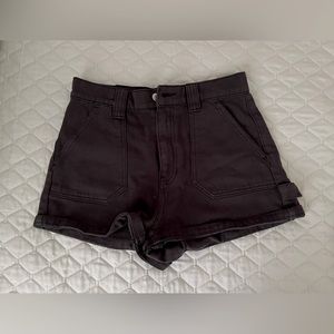 PacSun Black Jean Shorts
